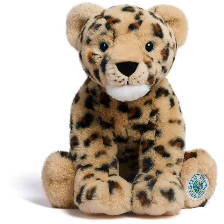 10" Planet Love Recycled Bottle Toy Plush Amur Leopard