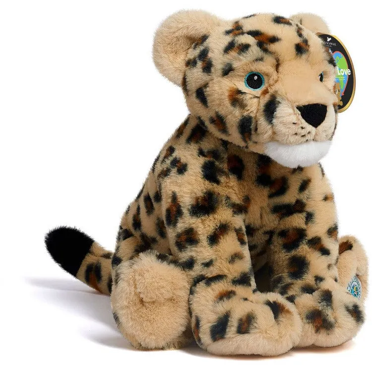 10" Planet Love Recycled Bottle Toy Plush Amur Leopard