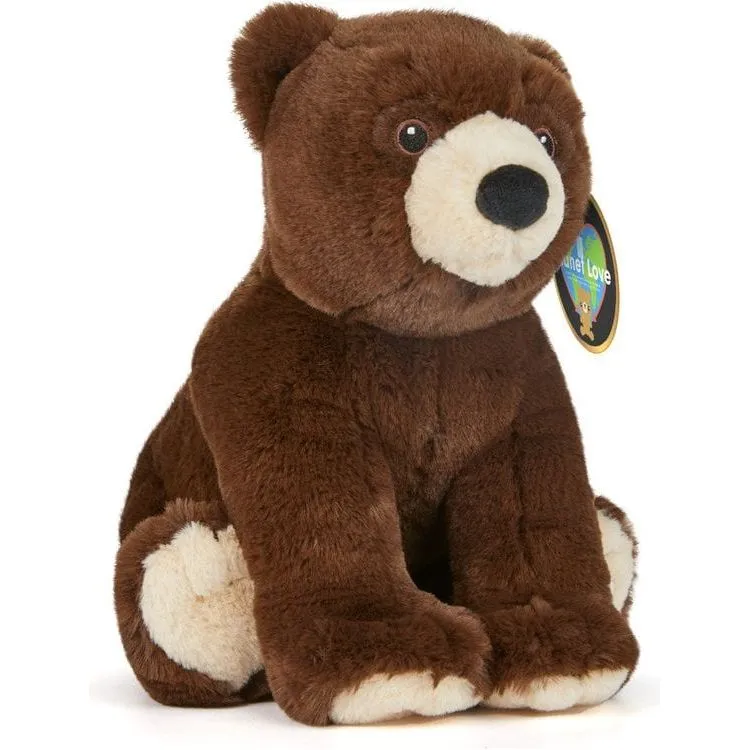 10" Planet Love Recycled Bottle Toy Plush Bear