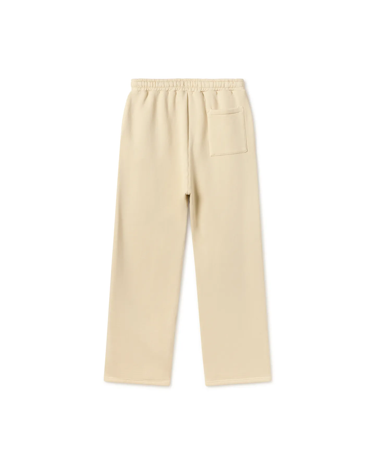 450 GSM 'Cloud Cream' Straight-leg Pants