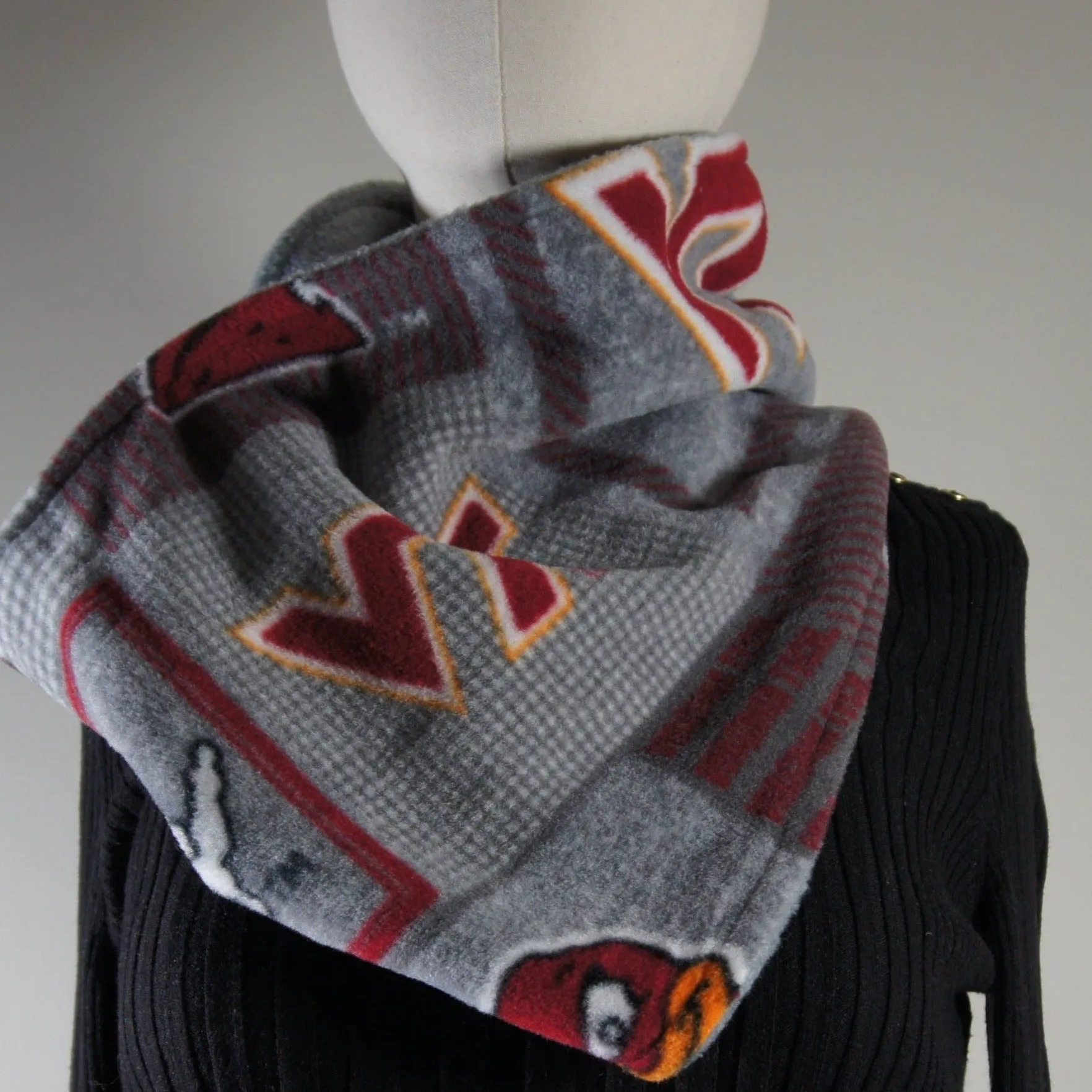 Accessories - Scarves - Cowl - NCAA - Virginia Tech-VT - Hokies