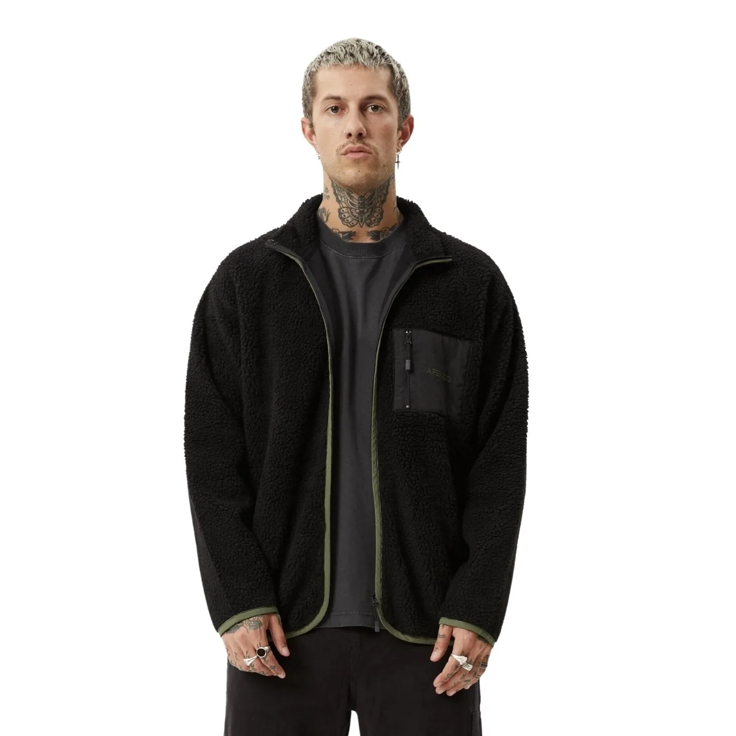 Arctic Recycled Fleece Zip Up Jacket