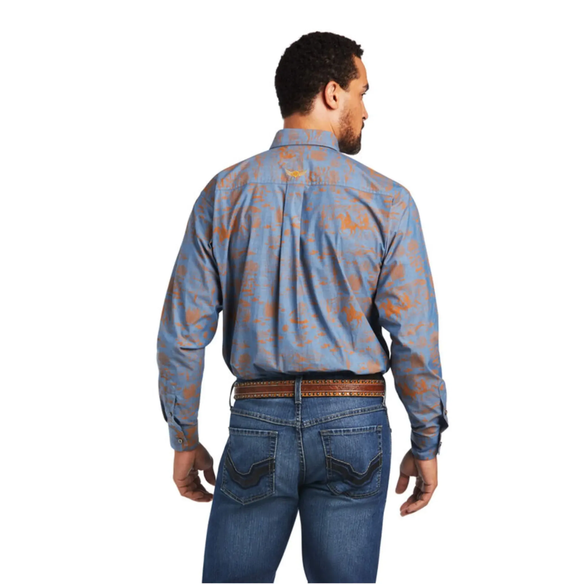 ARIAT MEN'S RELENTLESS CORDAGE LONGSLEEVE SHIRT - 10040711