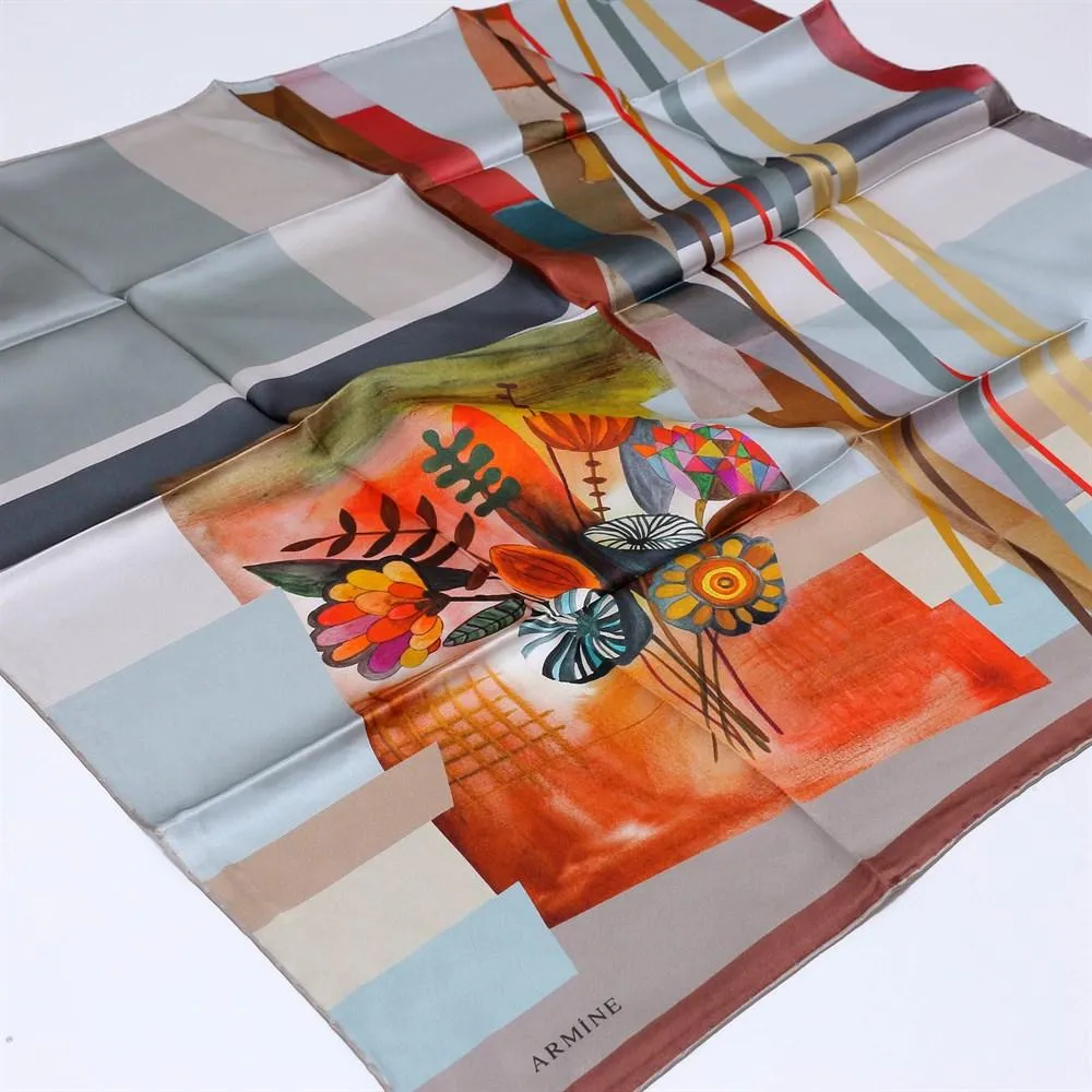 Armine Summer Turkish Silk Scarf No. 31