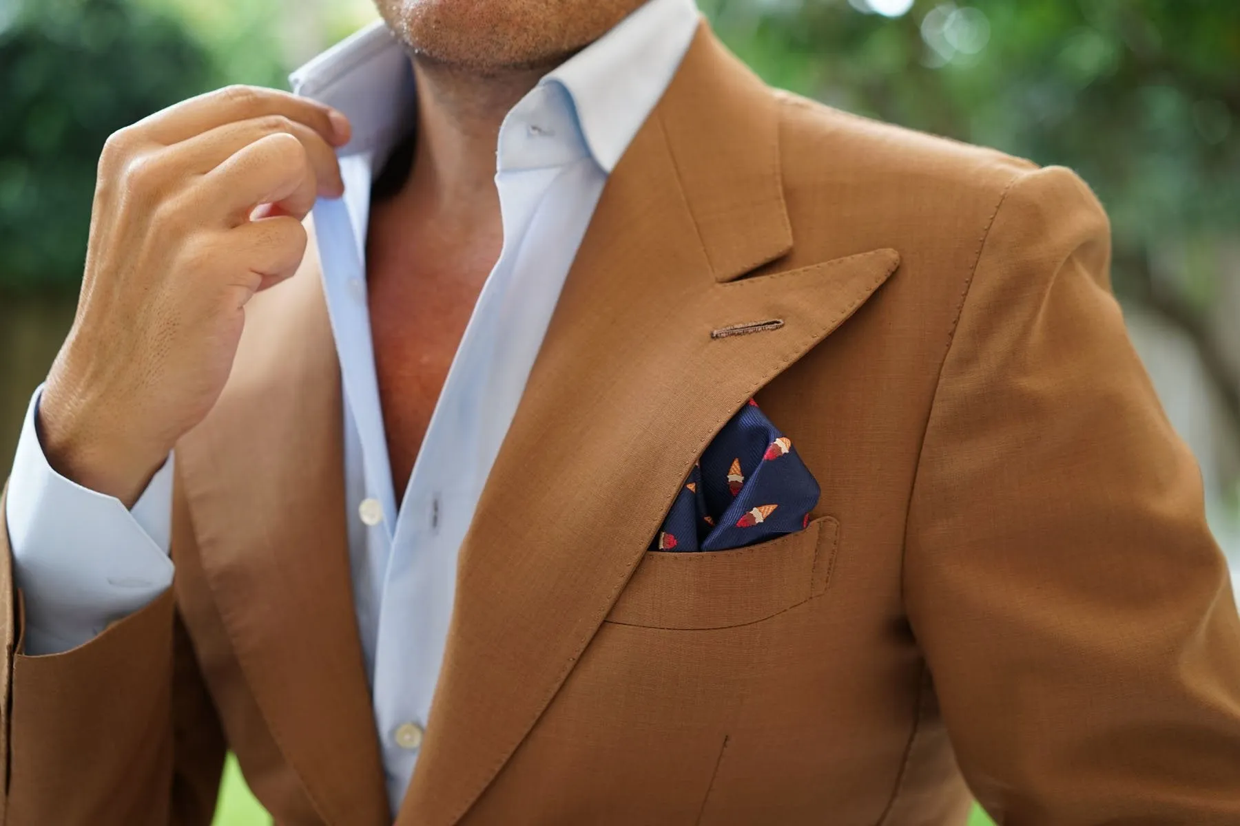 Artemy Ice Cream Pocket Square