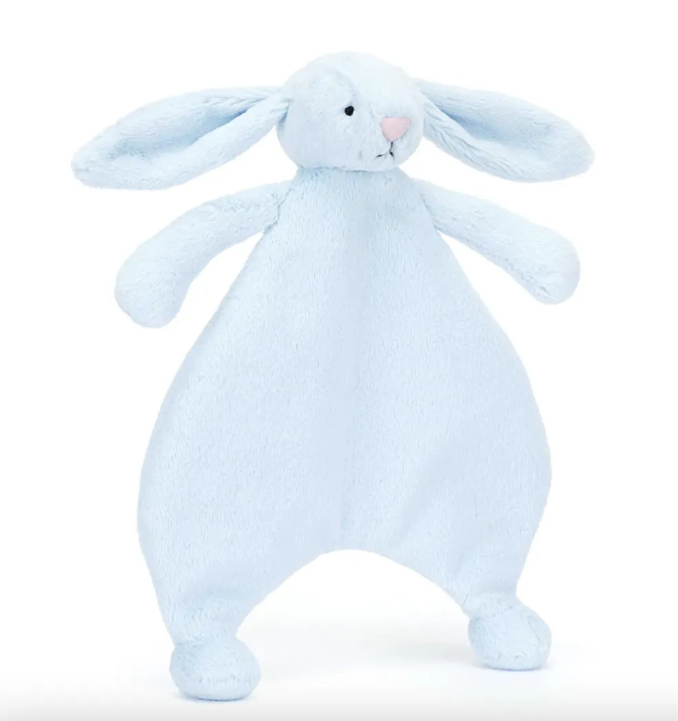 Bashful Blue Bunny Lovey