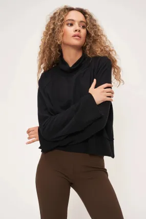 Black Cozy Joya Turtleneck