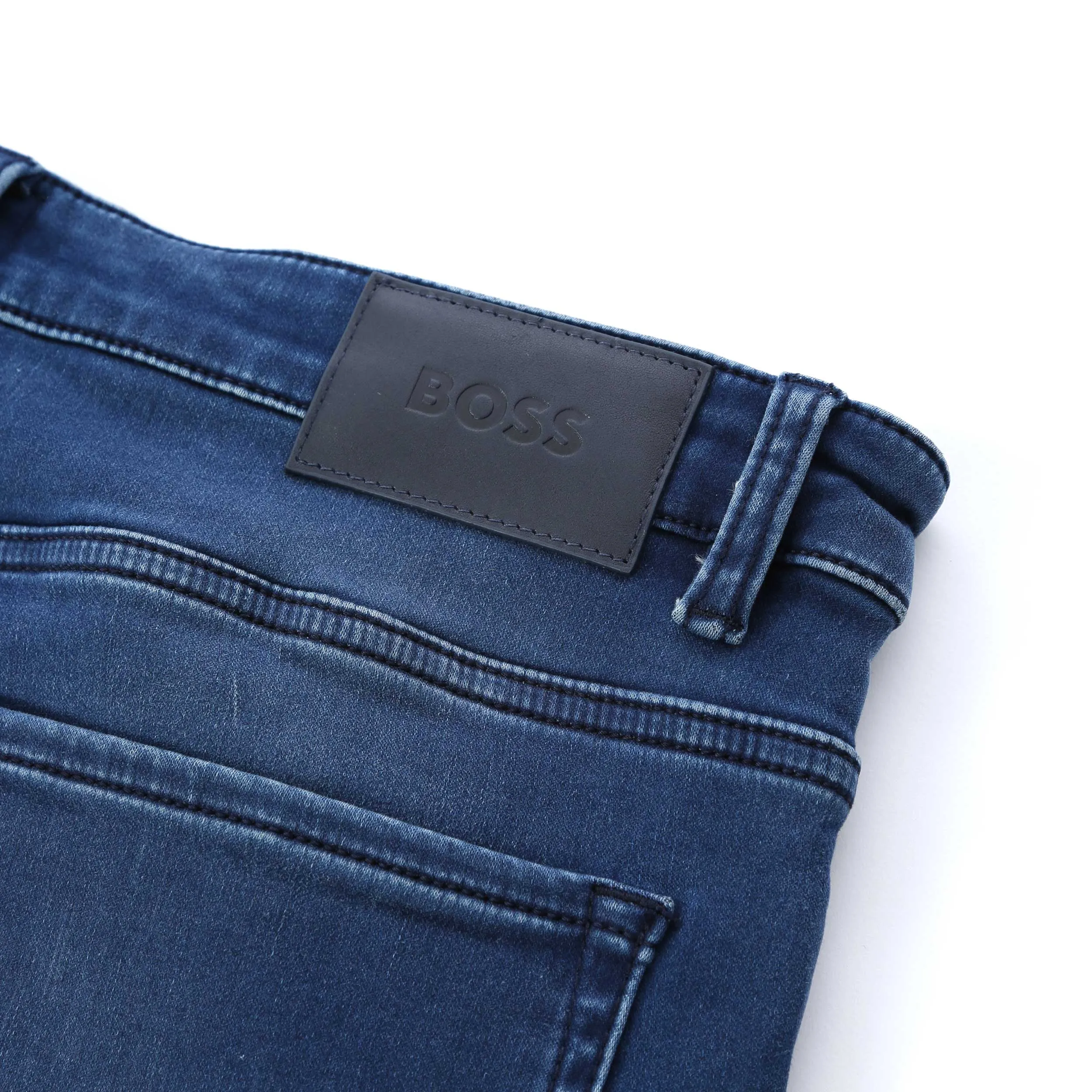 BOSS Delaware3-1 Jean in Mid Blue Denim