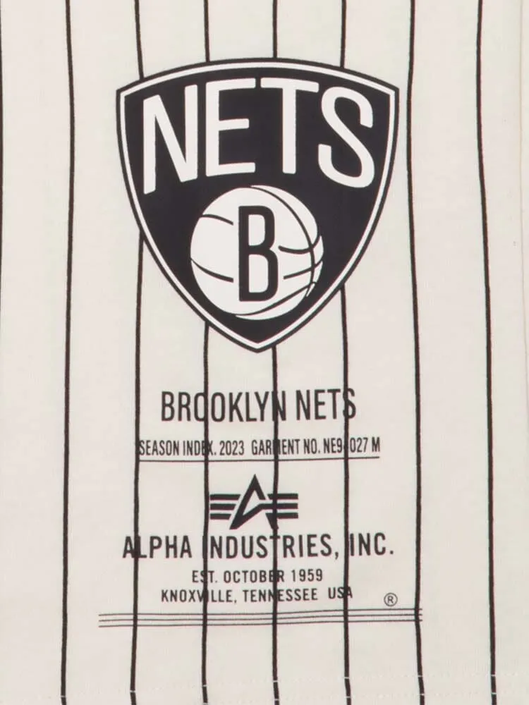 BROOKLYN NETS X ALPHA X NEW ERA TEE