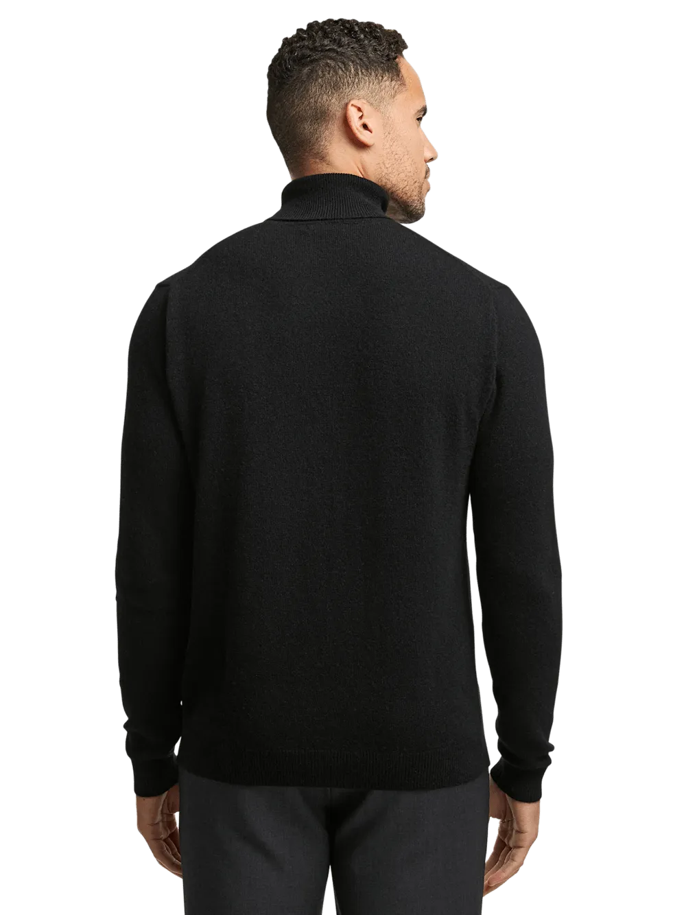 Cashmere Turtleneck Sweater - Black