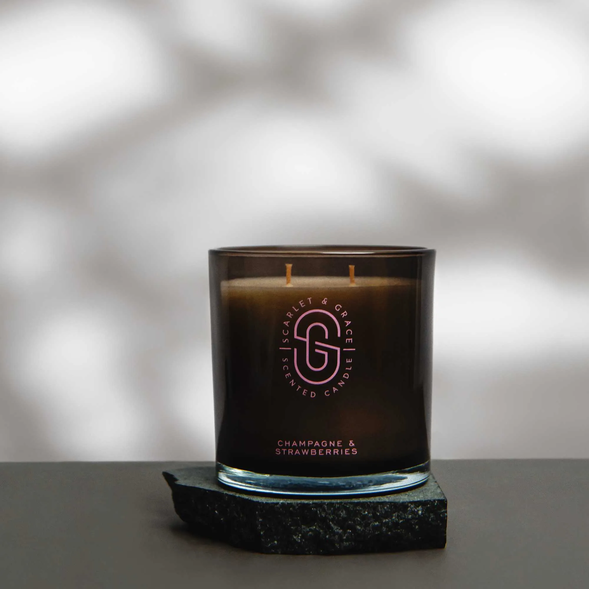 Champagne & Strawberries - 380 gram Soy Wax Candle