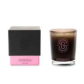 Champagne & Strawberries - 60 gram Soy Wax Candle