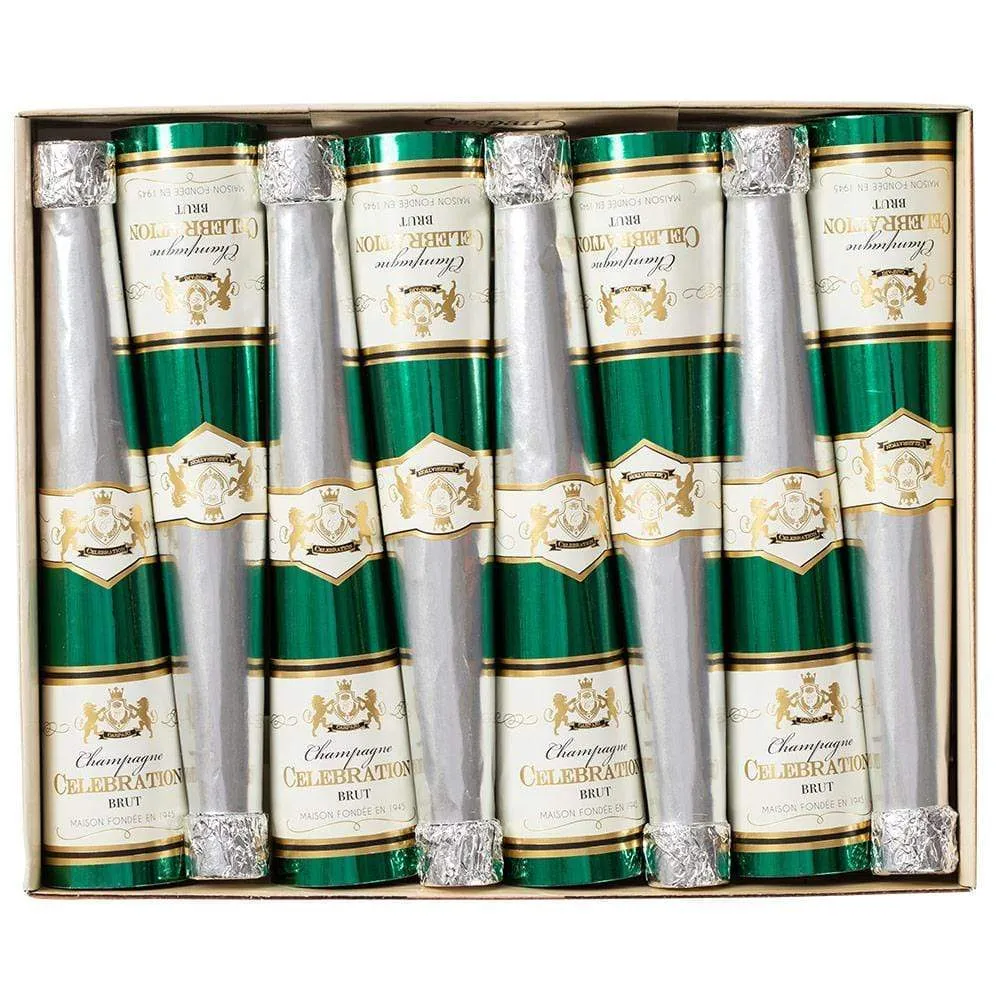 CHAMPAGNE BOTTLE CELEBRATION CRACKERS