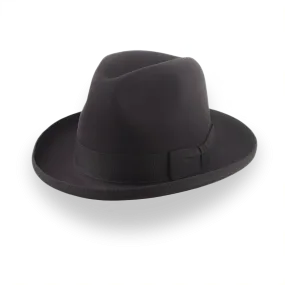 Chocolate Brown Homburg Hat Fedora | The Astir