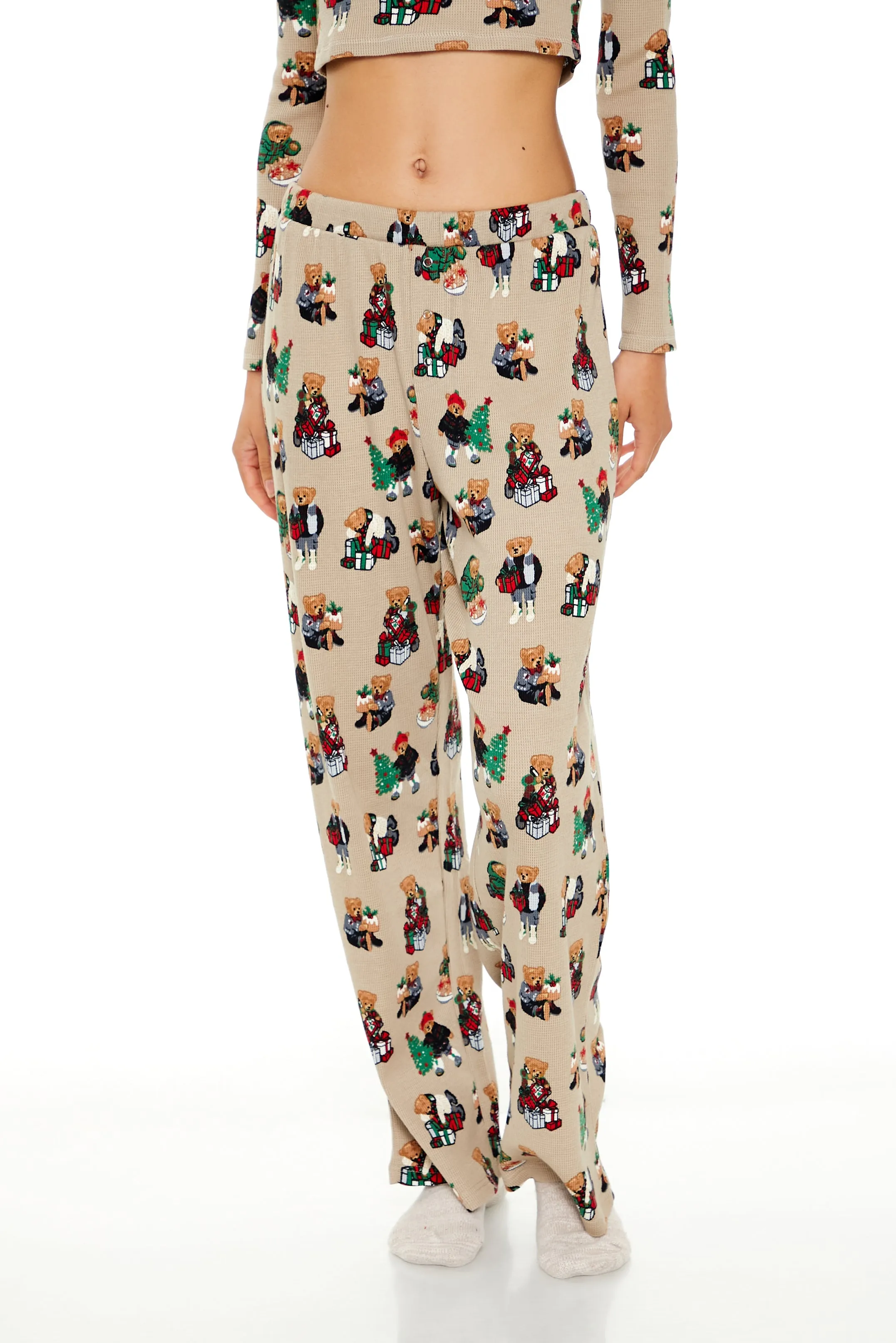 Christmas Teddy Bear Pajama Pant