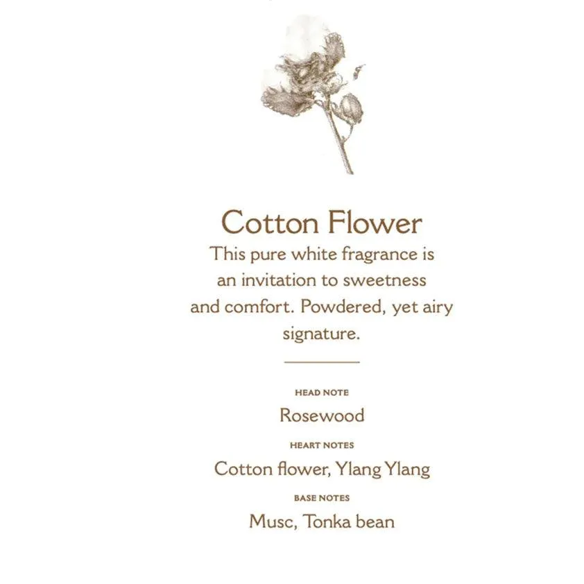 Cotton Flower Reed Diffuser