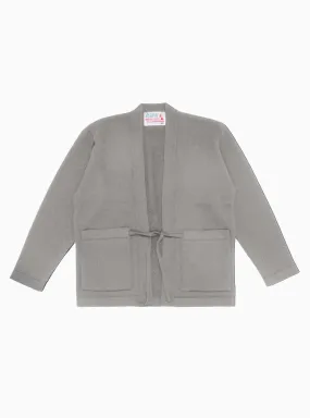 Cotton Open Cardigan Grey