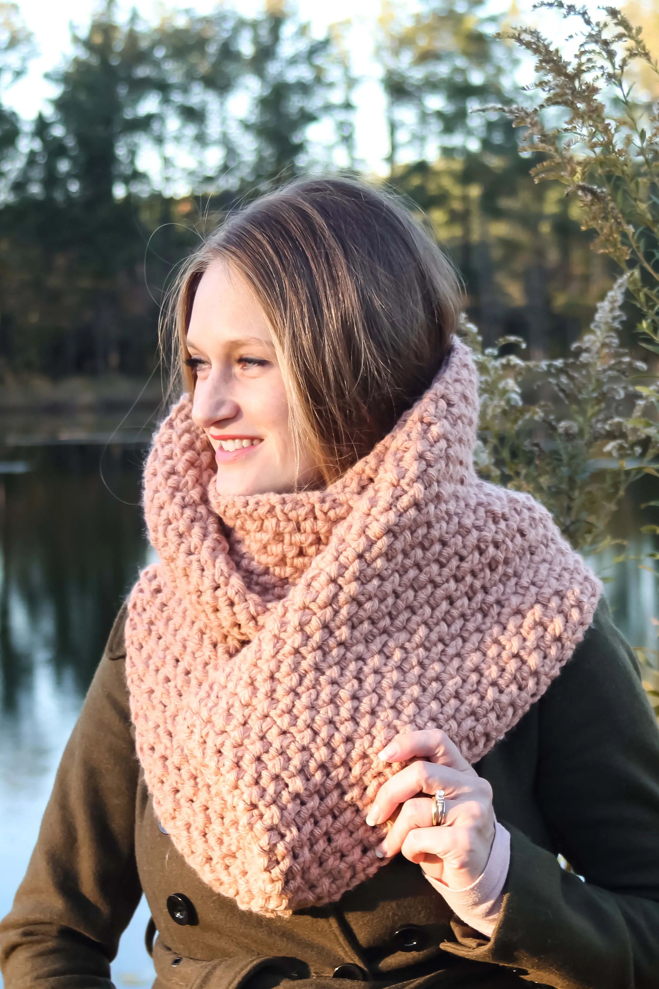 Crochet Kit - Chunky Infinity Cowl