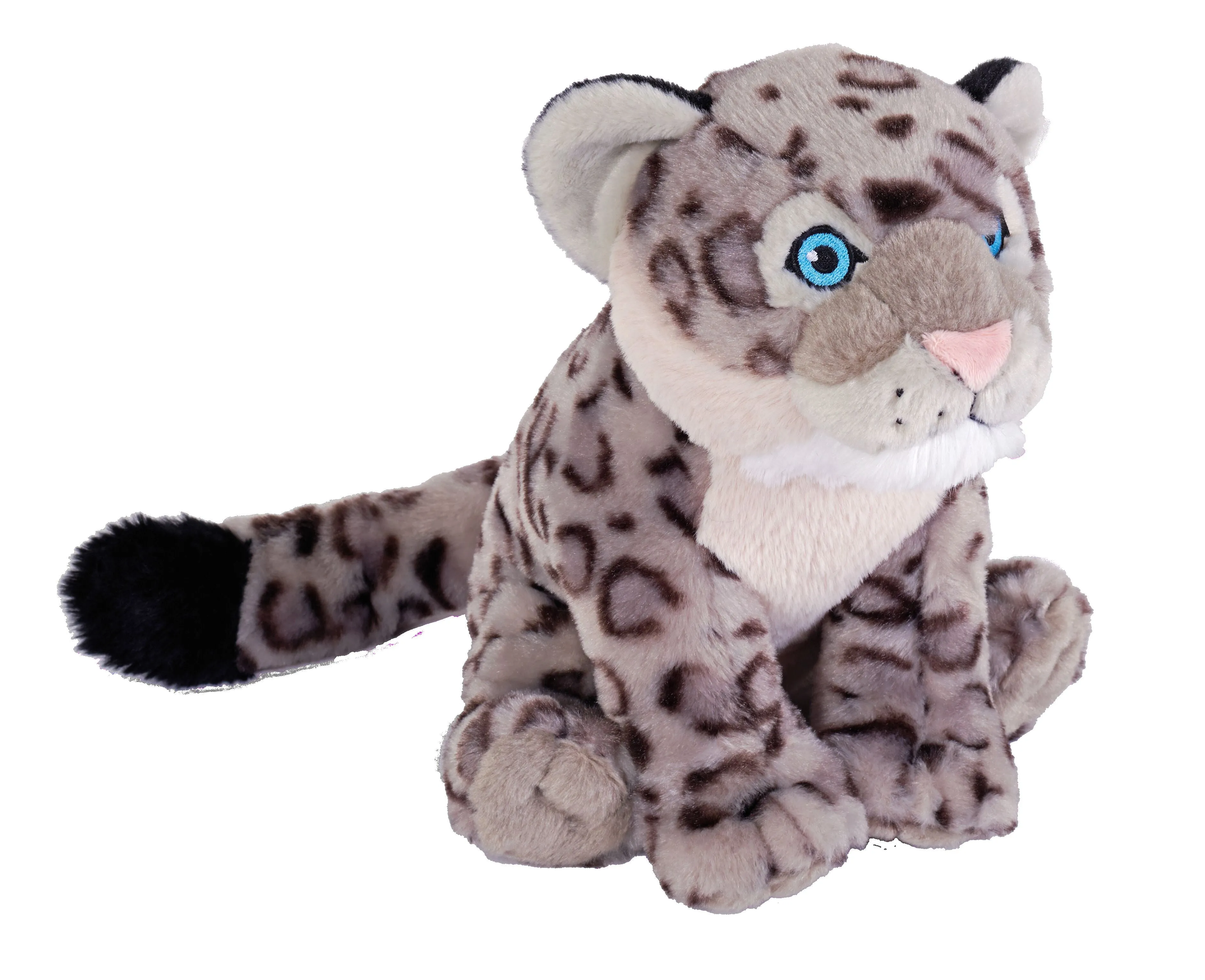 Cuddlekins Eco Snow Leopard Cub Stuffed Animal - 12"