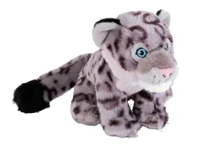 Cuddlekins Eco Snow Leopard Cub Stuffed Animal - 8"