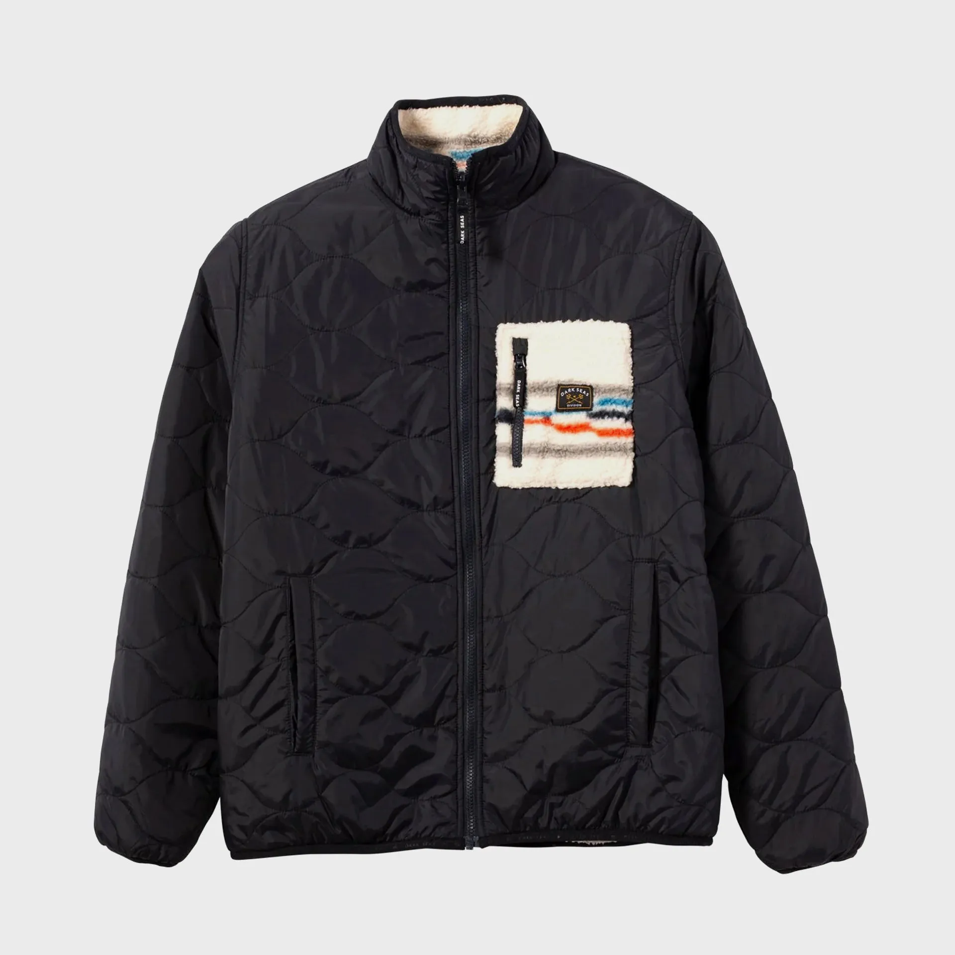 Dark Seas Mens Los Osos Jacket - Navy