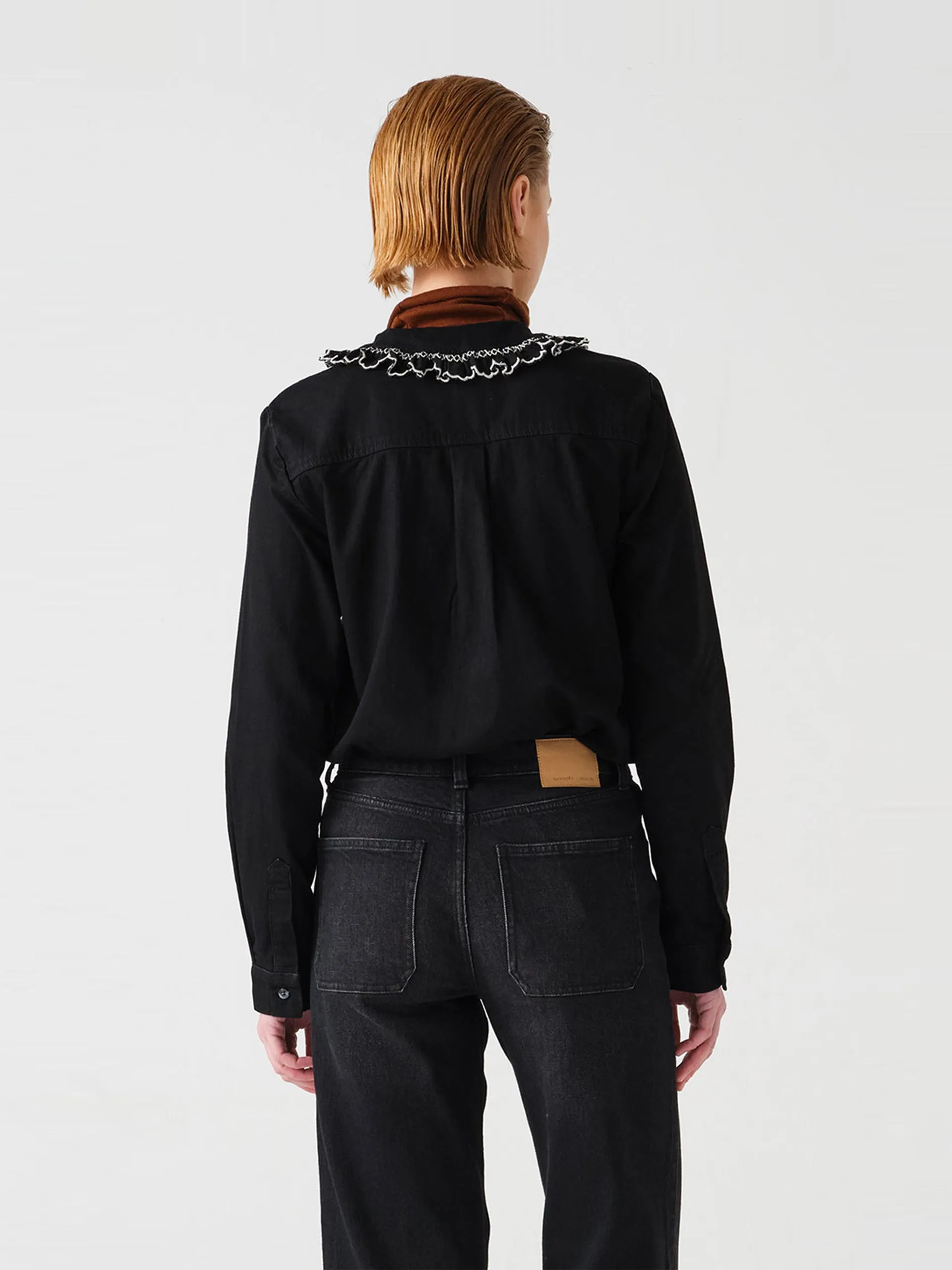 Delilah blouse in black