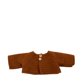 Dinkum Dolls Cardigan - Chestnut