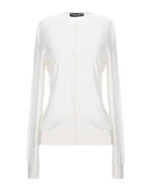 Dolce & Gabbana Women Cardigan Ivory 4 UK