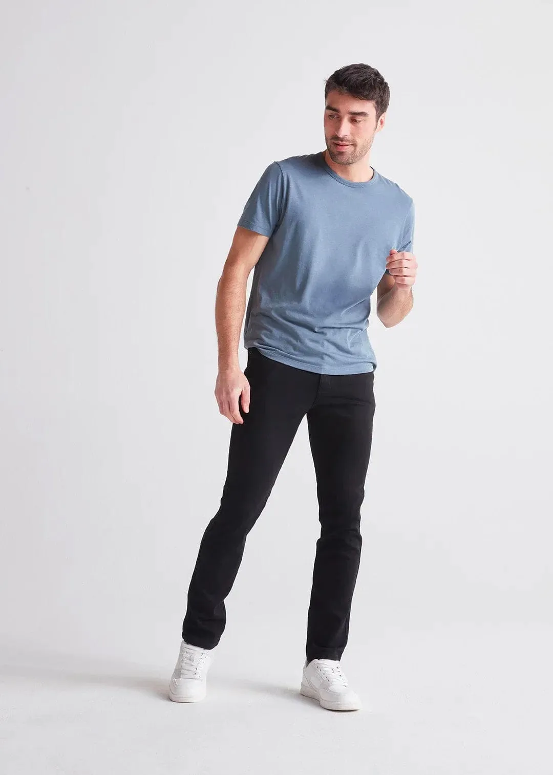 DU/ER PANT PERFORMANCE DENIM SLIM BLACK