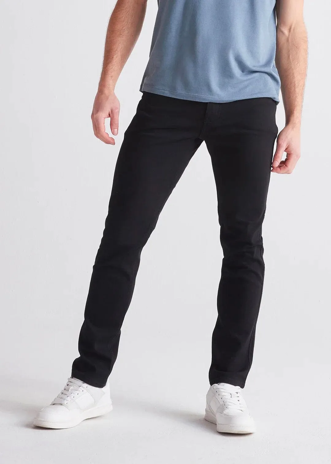 DU/ER PANT PERFORMANCE DENIM SLIM BLACK