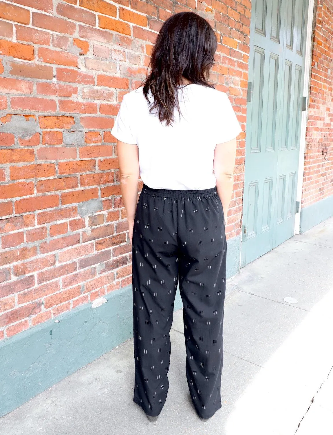 Dusky Black Pants