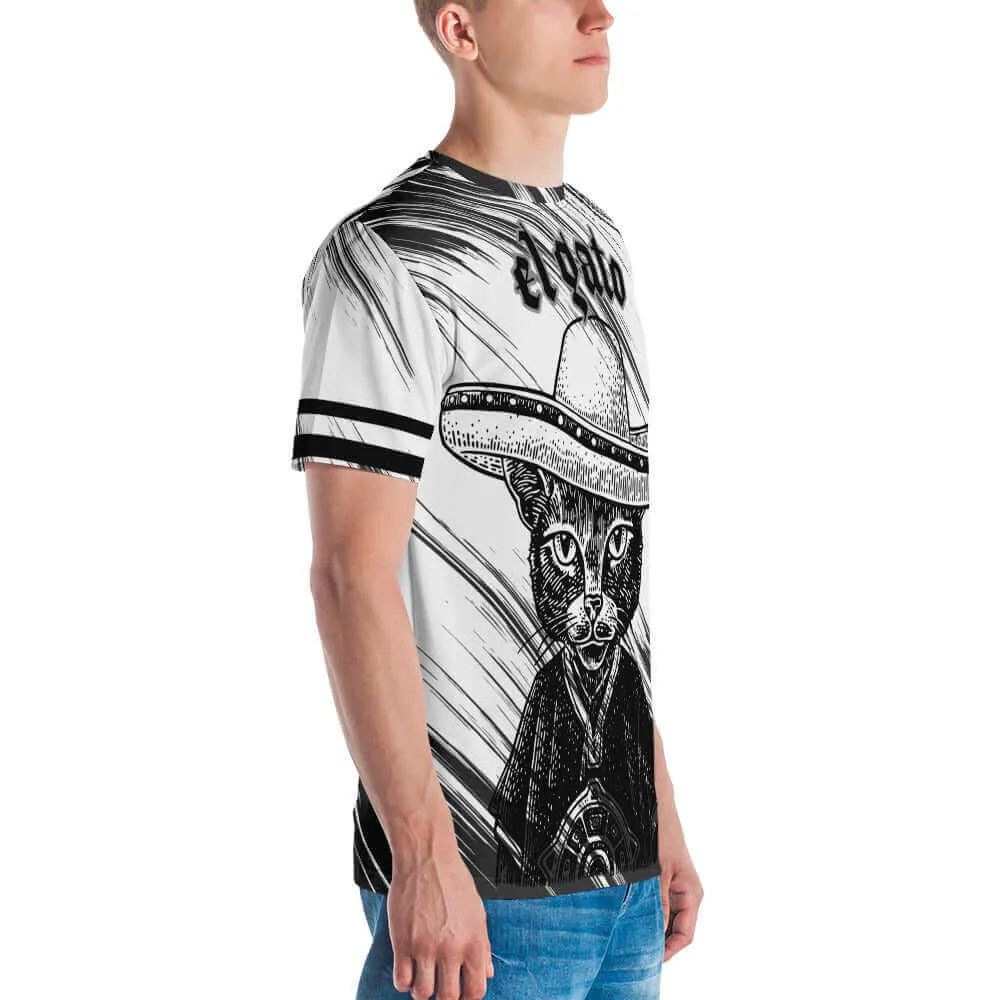 El Gato Men's T-Shirt - Sleek & Stylish Comfort