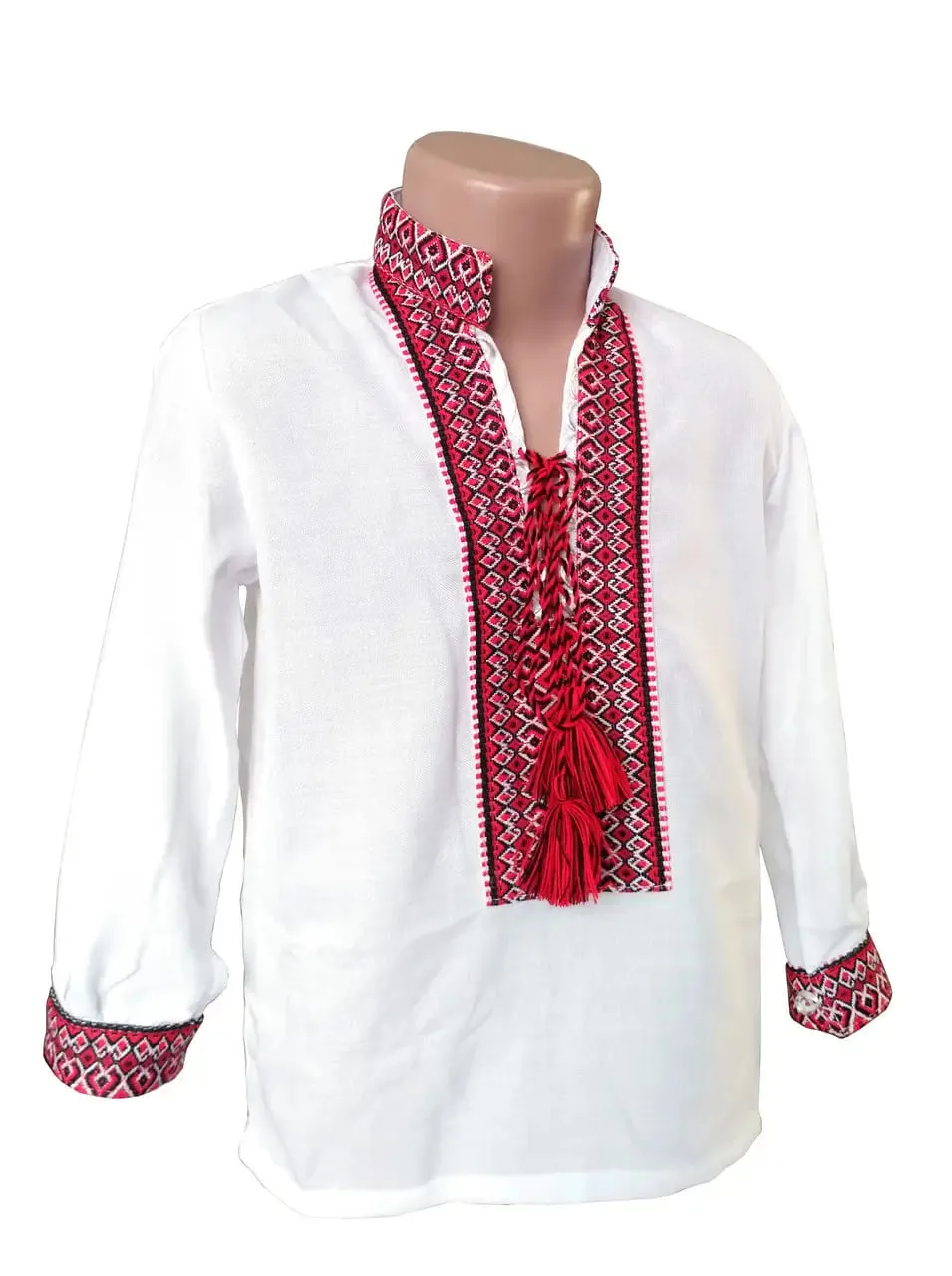 Embroidered shirt for a boy in Ukrainian style