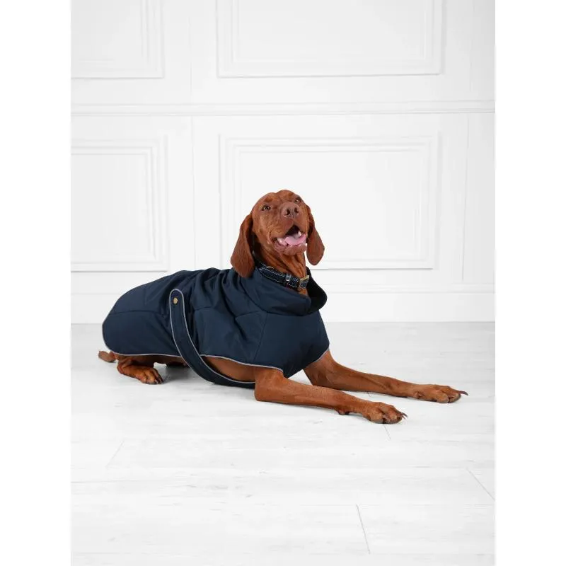 Fairfax & Favor Charlotte Padded Dog Coat - Navy