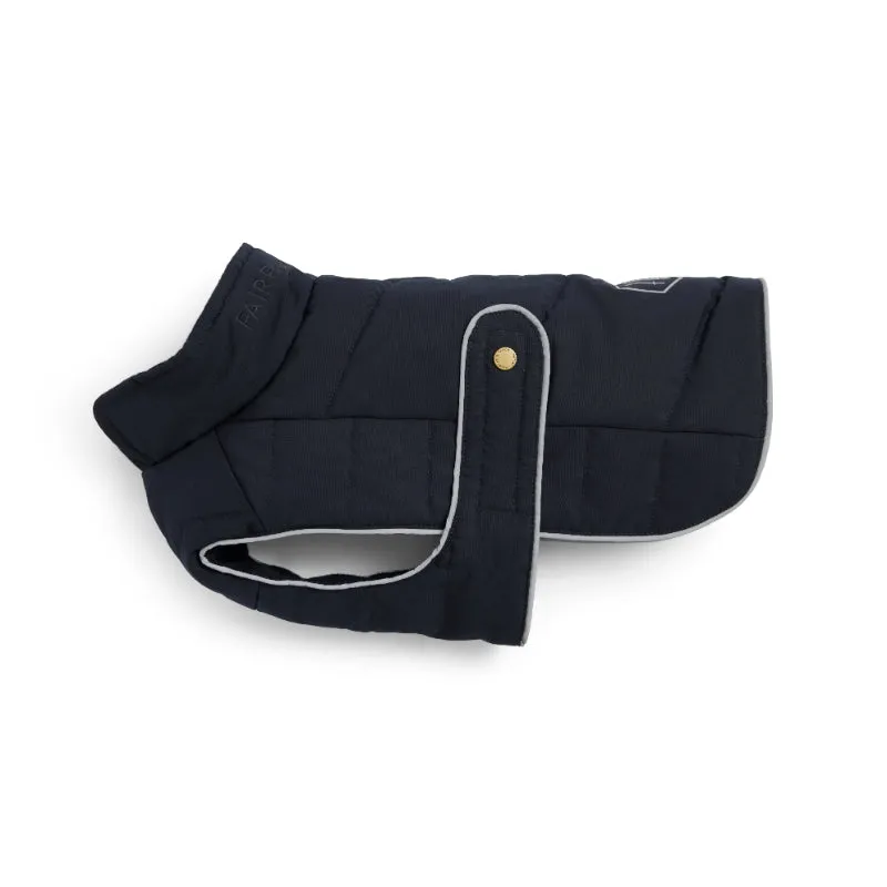 Fairfax & Favor Charlotte Padded Dog Coat - Navy