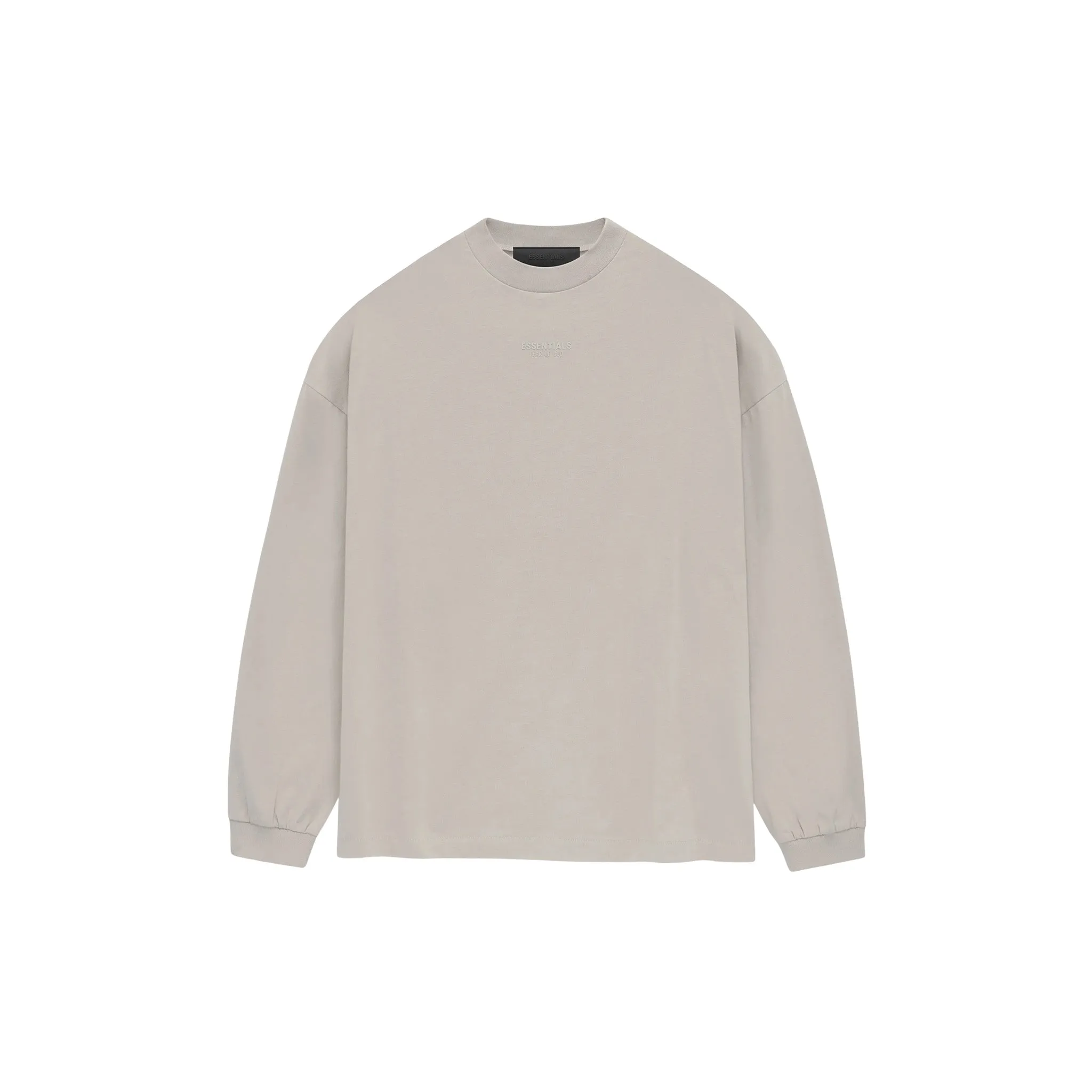 Fear of God Essentials LS Tee Silver Cloud