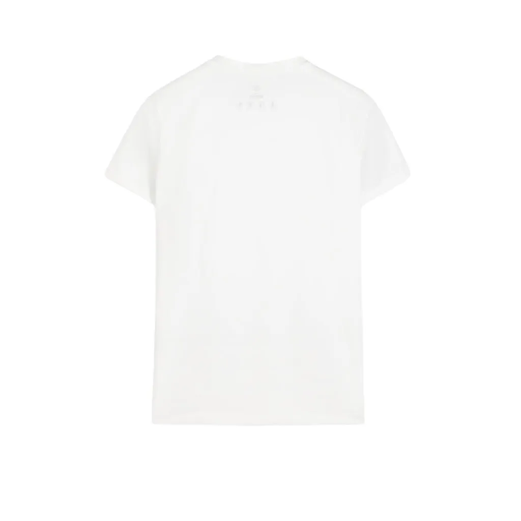 FRADI Techno Jersey Shirt Crew Neck WHITE