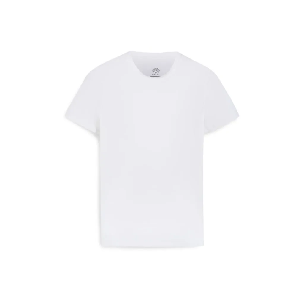 FRADI Techno Jersey Shirt Crew Neck WHITE