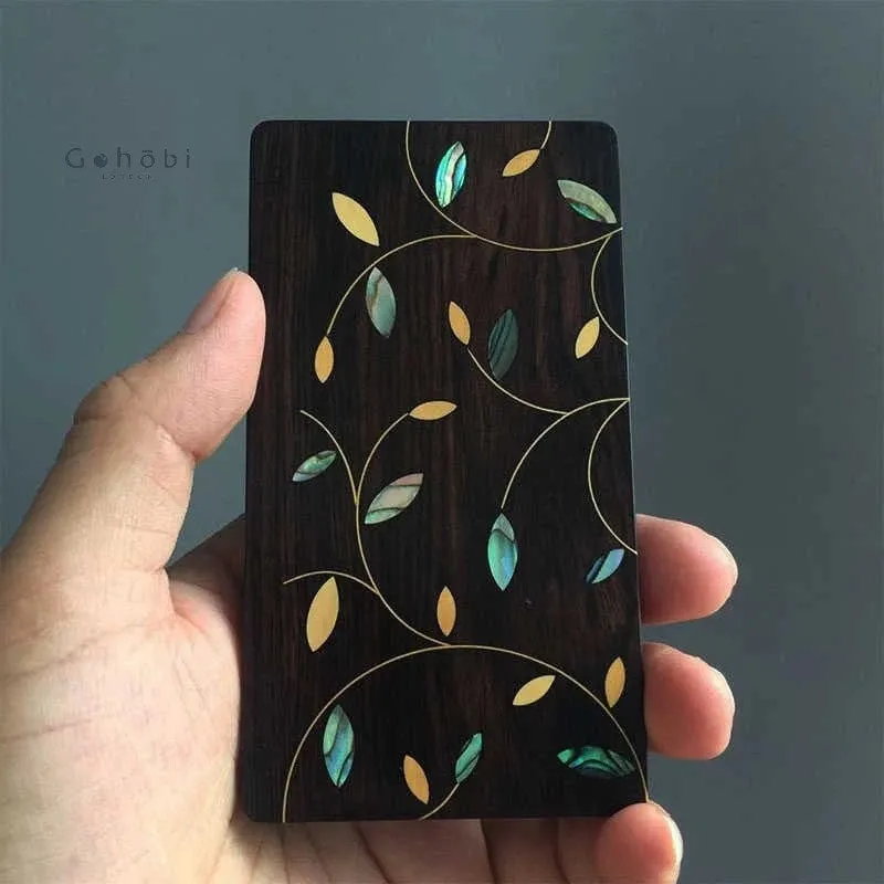 Gohobi Inlaid Shell Pattern Portable Incense Box