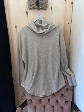 Grey Turtleneck Long Sleeve