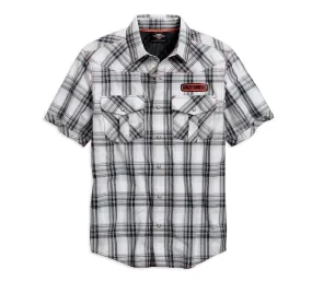 Harley-Davidson® Men's Performance Plaid Vented Shirt - 96756-19VM