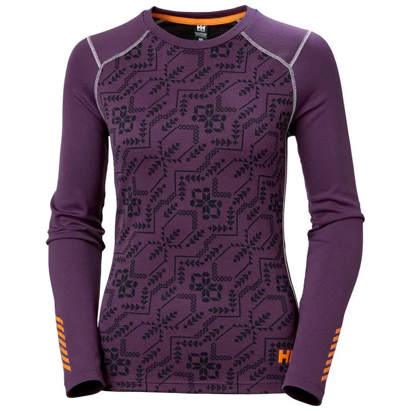 Helly Hansen Women's Lifa Active Graphic Crew Baselayer