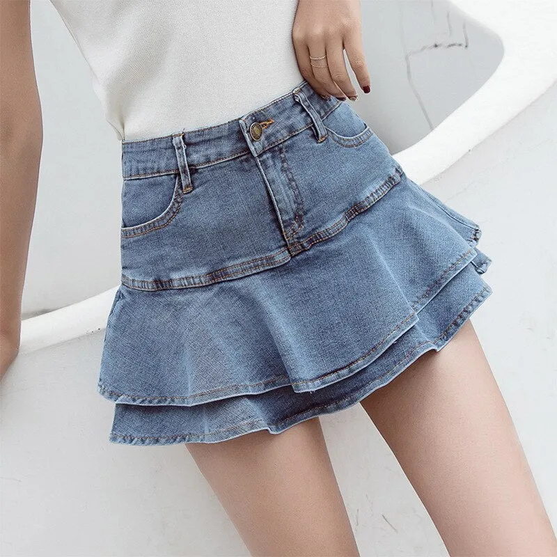 Indie Casual Mini Skirt