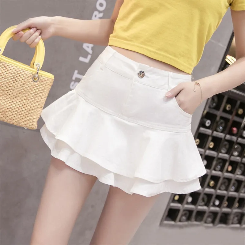 Indie Casual Mini Skirt