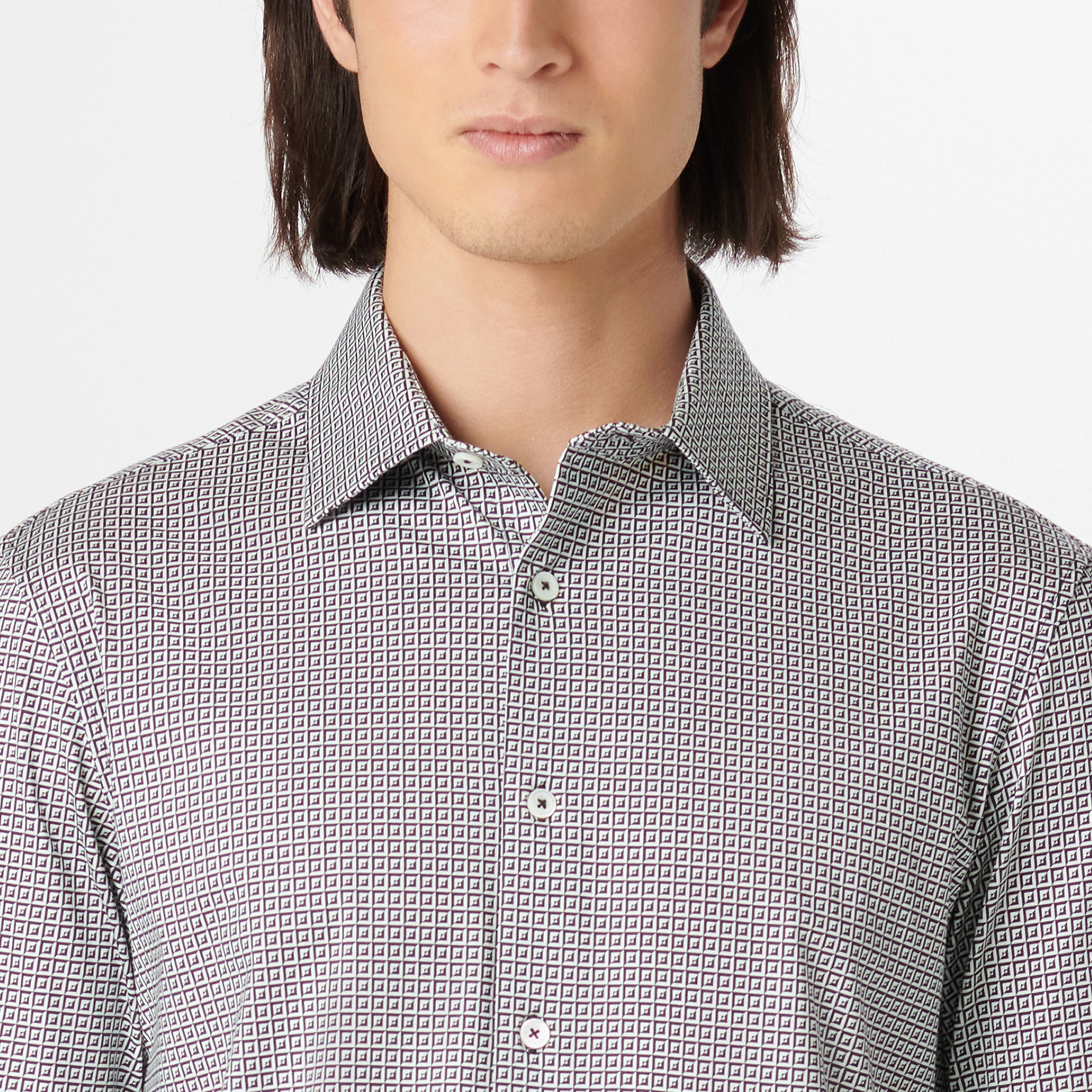 James Illusion Check OoohCotton Shirt