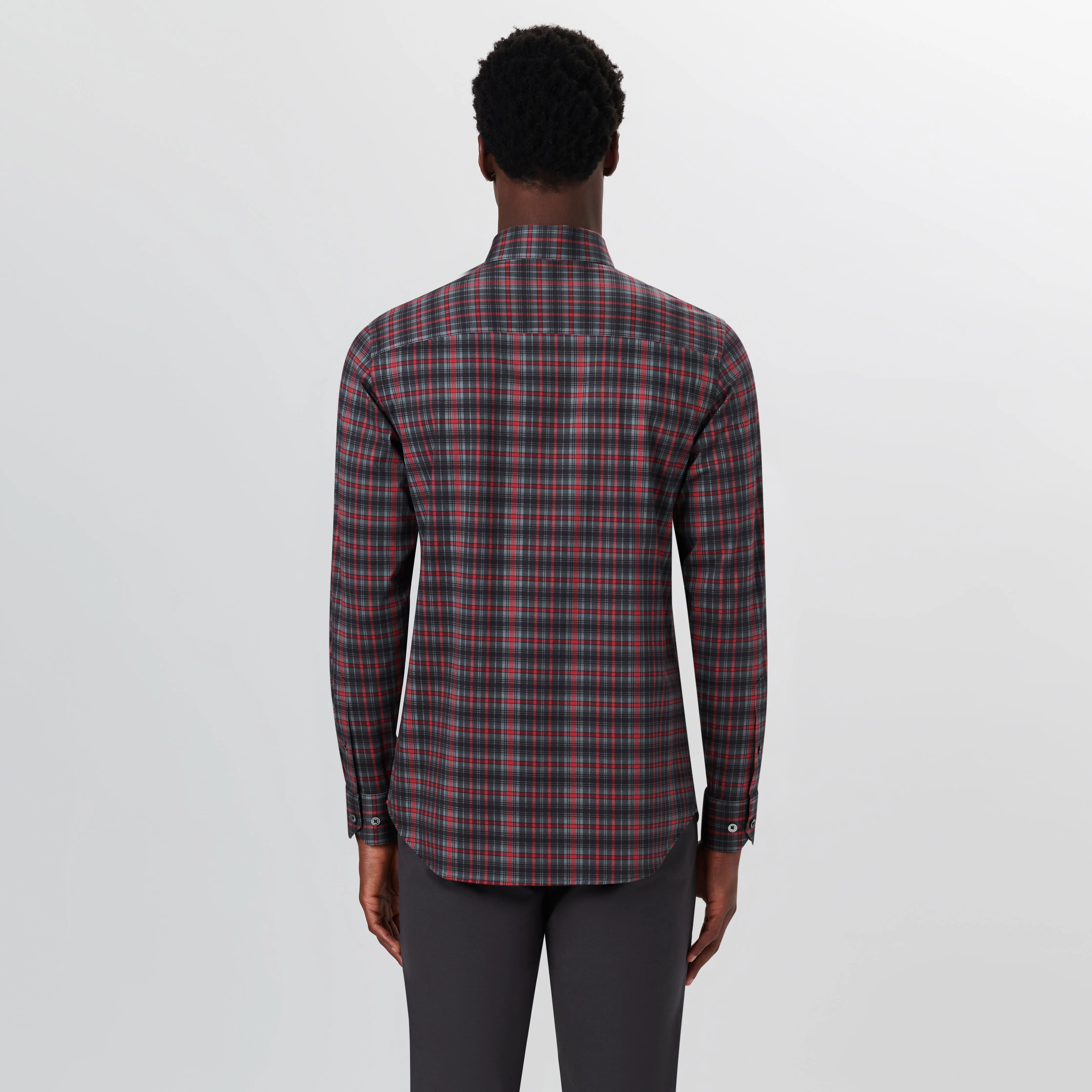 JAMES Tartan Check OoohCotton Shirt