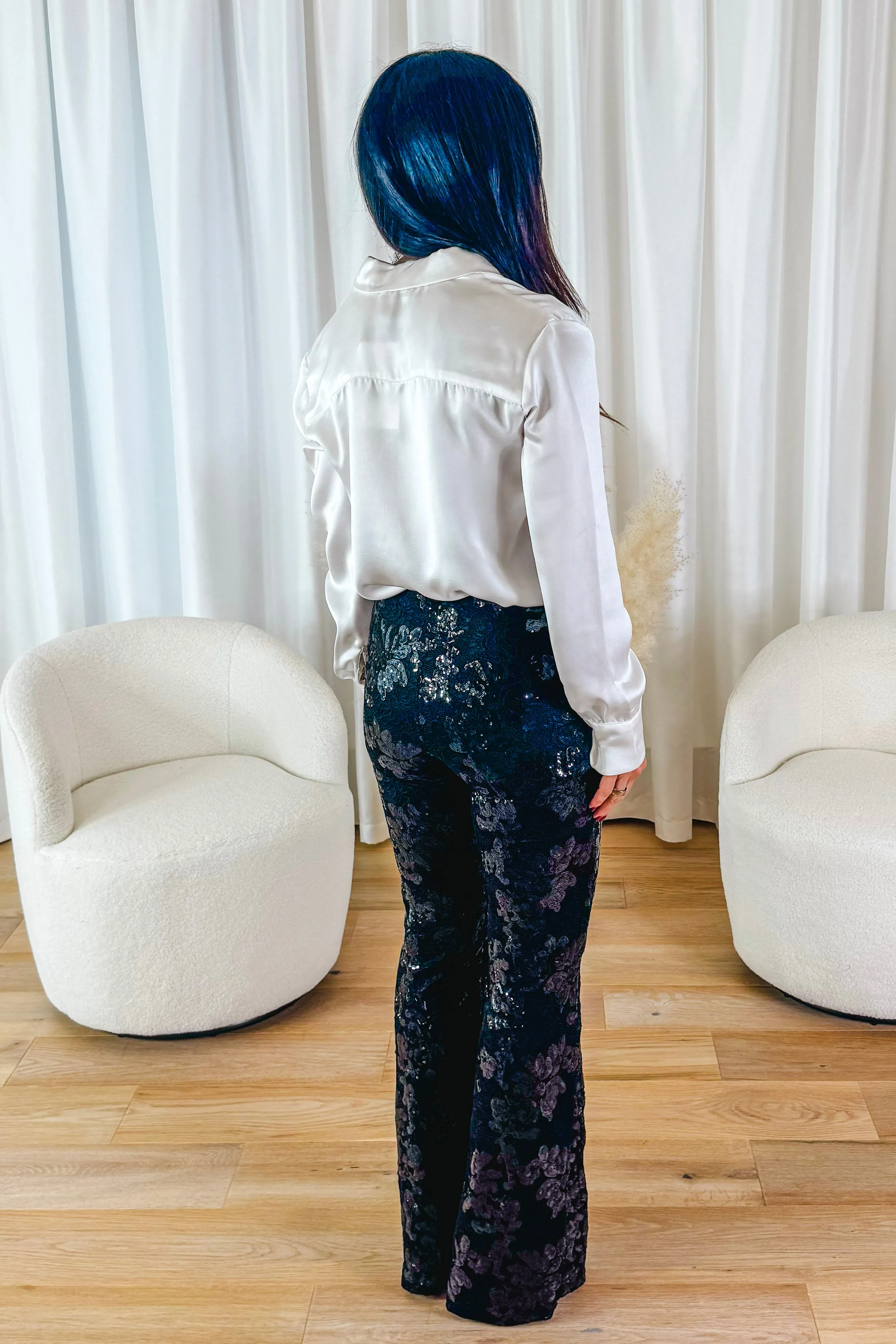 Jennie Lace Boot Cut Pants