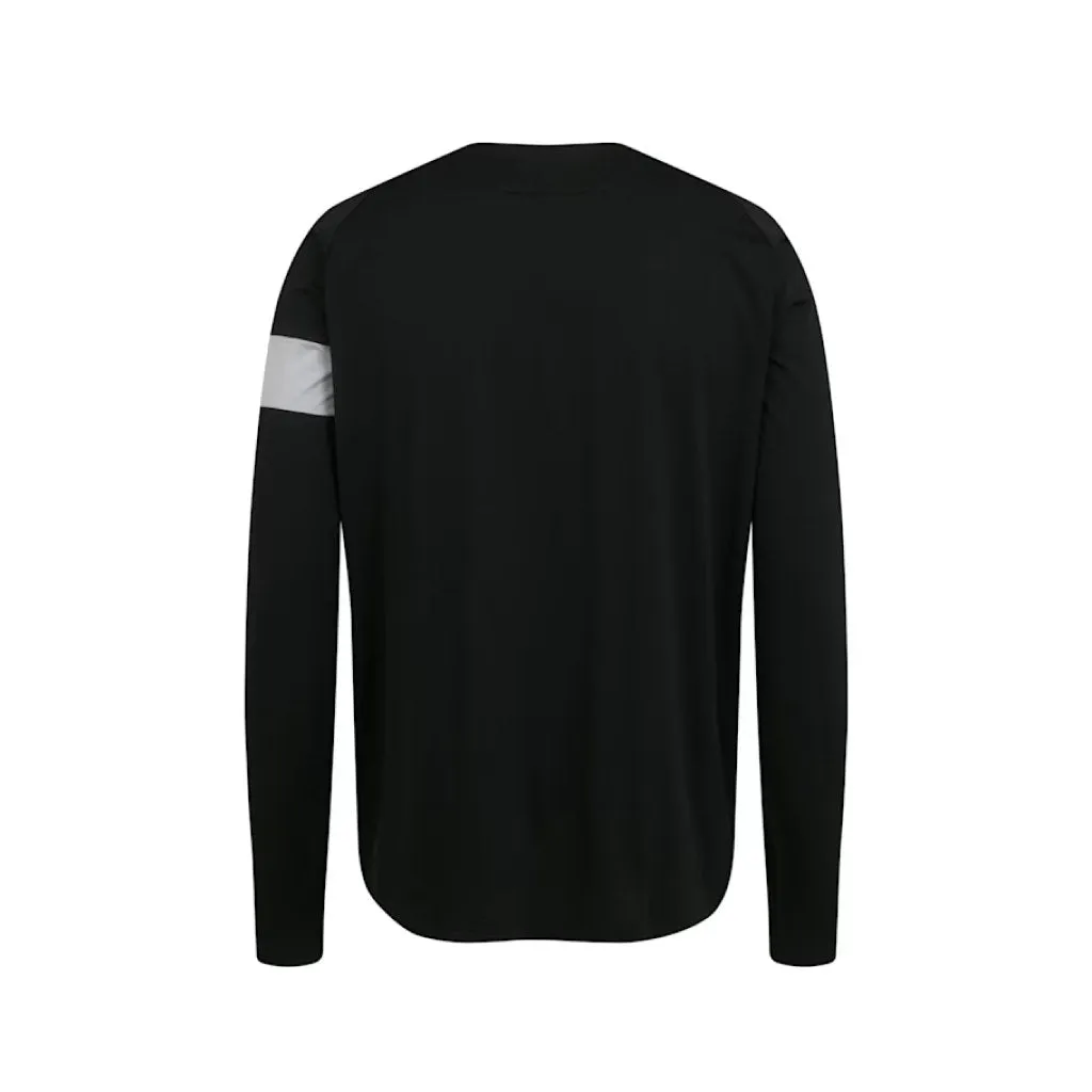 Jersey Rapha Trail Technical LS - Black/Light Grey