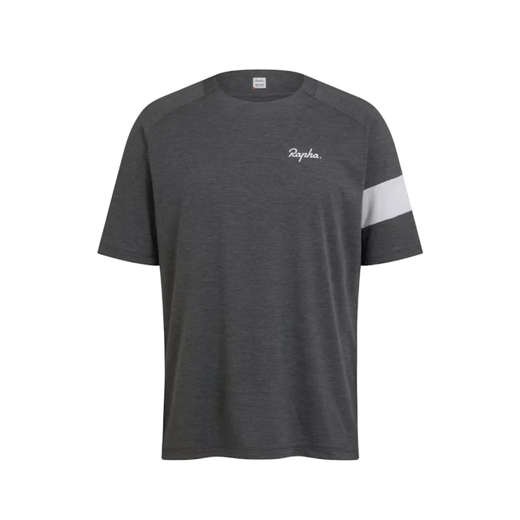 Jersey Rapha Trail Technical SS - Dark Grey/Light Grey