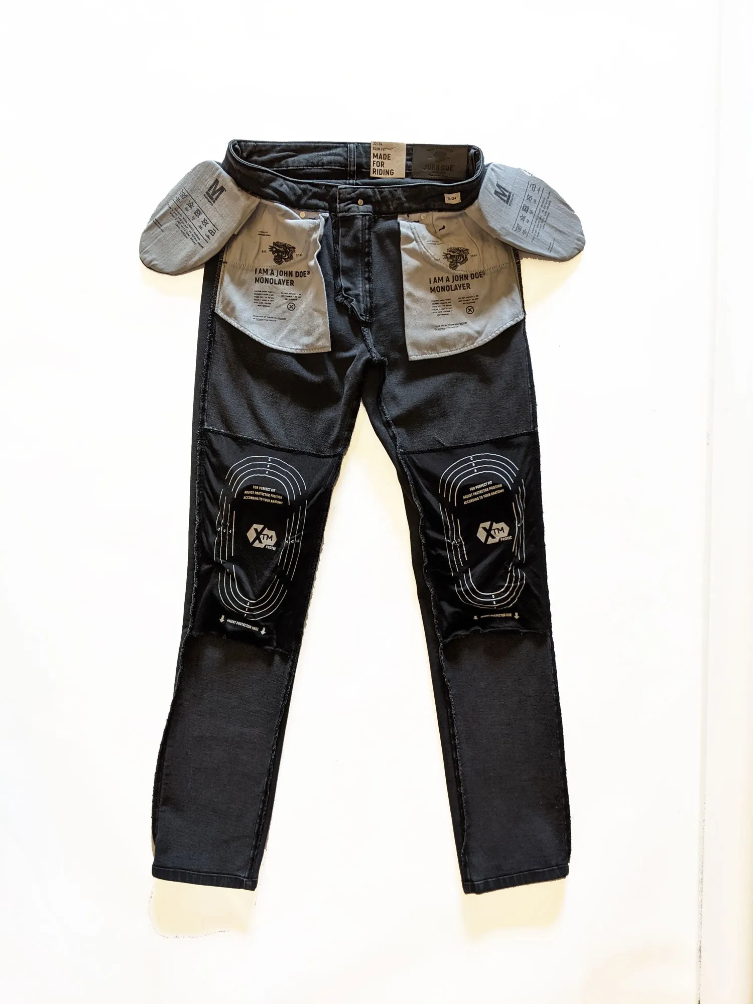 John Doe Dylan Skinny Cut Monolayer Jeans